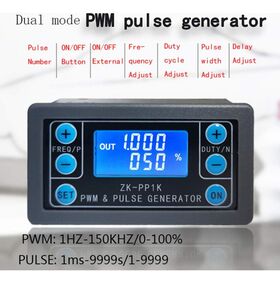 ZK-PP1K Generador Señal Pulsos PWM 150khz 1W 30mA