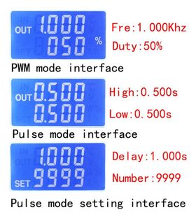 ZK-PP1K Generador Señal Pulsos PWM 150khz 1W 30mA