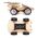Kit Carrito Tecnología Experimento Juguete Educativo Madera